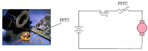 PolySwitch器件保護(hù)電機(jī)和驅(qū)動電子電路，