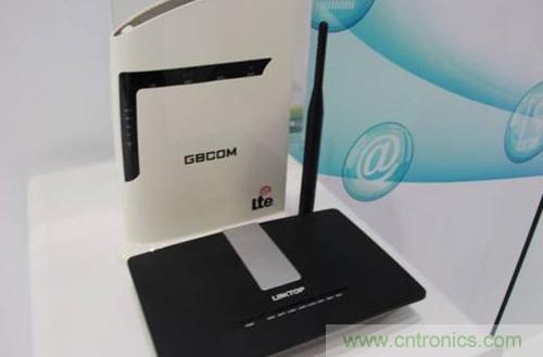 圖4：基于聯(lián)芯科技4模11頻基帶芯片 LC1761的TD-LTE CPE。
