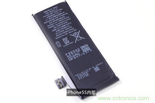 土豪金iPhone 5S拆解：內(nèi)部結構升級，維修難度增加