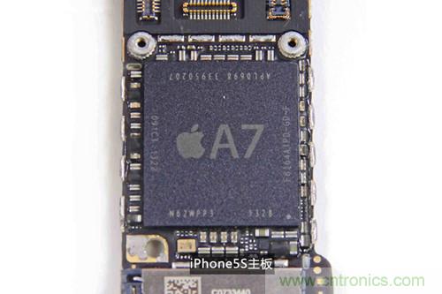 土豪金iPhone 5S拆解：內(nèi)部結構升級，維修難度增加
