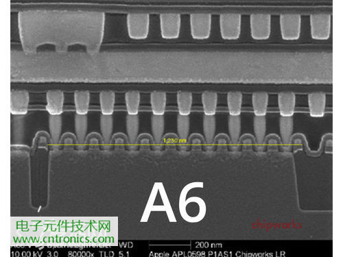 iPhone 5S芯片級拆解，顯微鏡下的A7處理器揭秘
