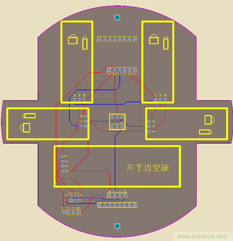牛人力作！PCB版藍牙智能小車DIY