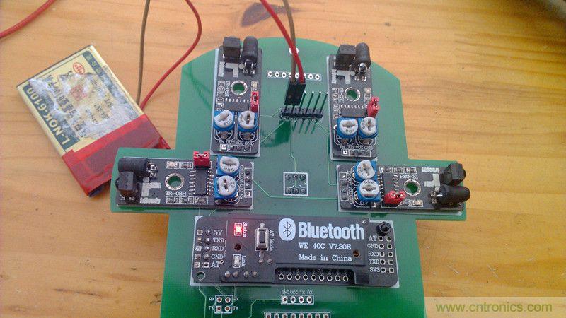 牛人力作！PCB版藍牙智能小車DIY