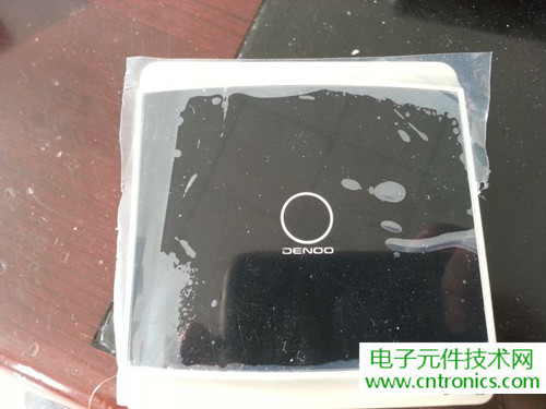 一款觸控開關(guān)拆解，做工不錯