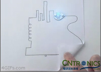 大開眼界，一支可以畫電路板的筆！