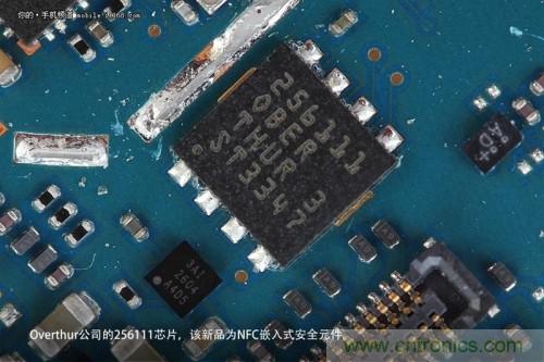 Overthur的256111芯片，是一顆NFC嵌入式安全元件