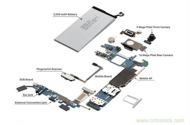 拆解三星Galaxy S6/S6 Edge，網(wǎng)友大呼“有料”！