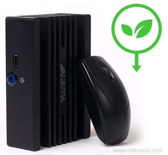 圖10：Aluetia新開發(fā)的超低耗電無風(fēng)扇小巧PC。
