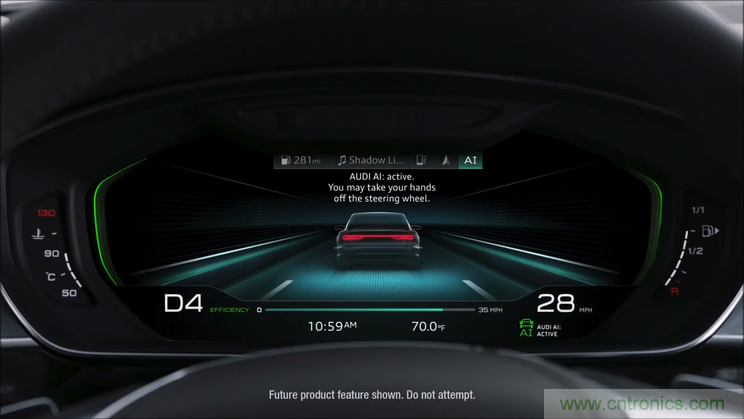 首款 L3級別車輛誕生，詳解A8技術圖譜