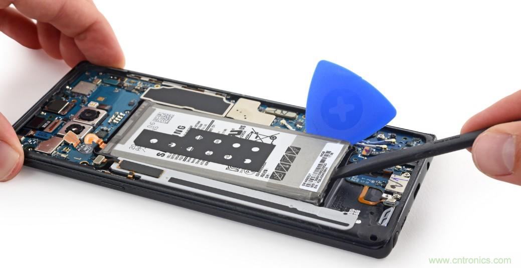 三星Note 8拆解，模塊化+分離式設(shè)計成趨勢？