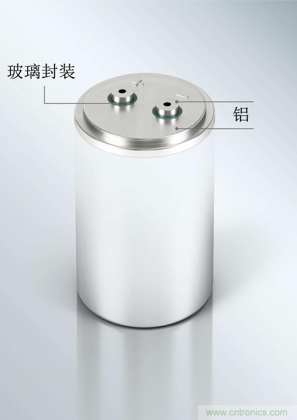 世界首創(chuàng)玻璃鋁密封端子，可大幅提升電容性能