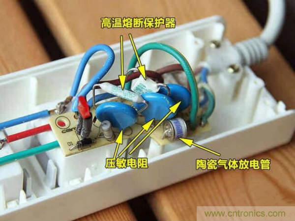 電源插座如何防雷？巧用壓敏電阻&陶瓷氣體放電管
