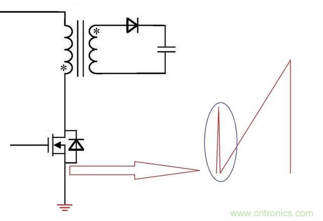 反激電源高壓MOS管電流尖峰怎么產(chǎn)生的？如何減小電流尖峰？