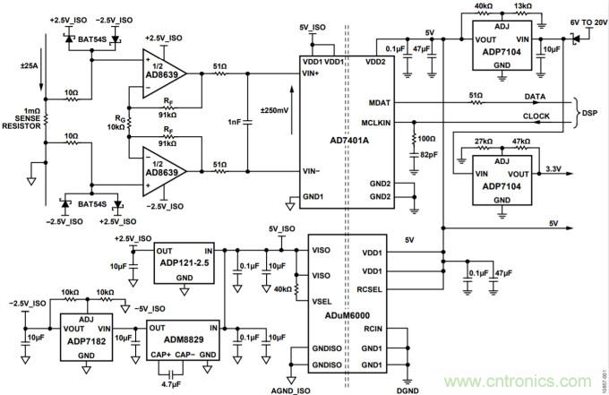 集成隔離式電源、用于太陽能光伏轉(zhuǎn)換器的完全隔離式電流檢測電路