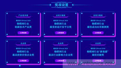 投票開始啦！“‘維科杯’2020（第五屆）中國物聯(lián)網(wǎng)行業(yè)年度評選”大獎將花落誰家？