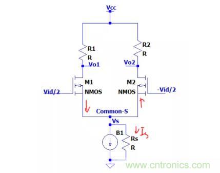 關(guān)于差分輸入電路和共模信號(hào)，差模信號(hào)關(guān)系的理解