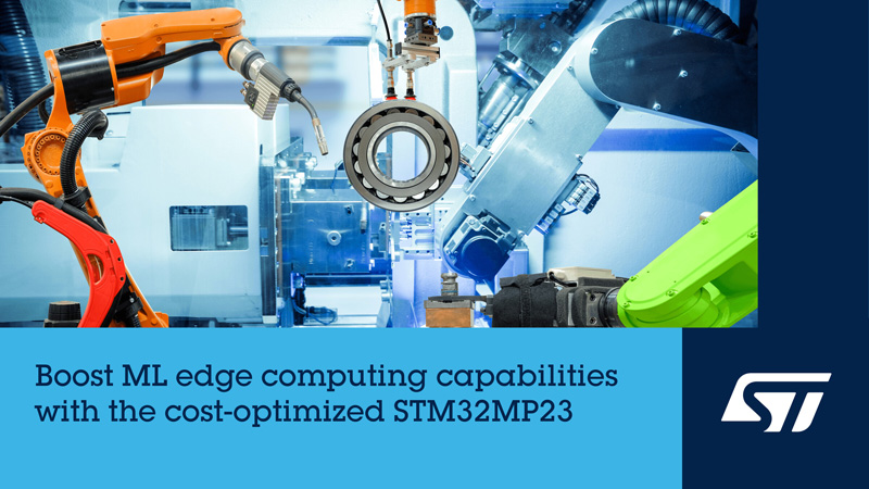 ST 推出 STM32MP23高性?xún)r(jià)比MPU，搭載兩個(gè)Arm Cortex-A35處理器核心