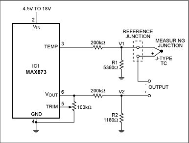 如何利用電壓基準補償熱電偶冷端？