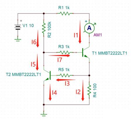2個NPN三極管組成的恒流電路，如何工作？