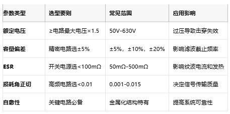 滌綸電容技術(shù)全解析：從聚酯薄膜特性到高保真應用設(shè)計指南